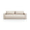 Belfast 3-Sitzer Sofa mit Schlaffunktion und Stauraum, aus Samt oder Strukturstoff, 238x105x84 cm von Cosmopolitan Design – Bild 1