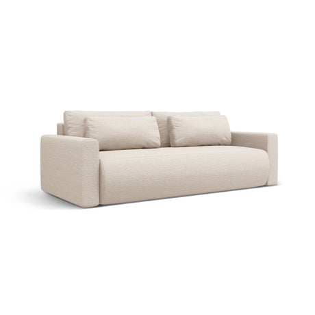 Belfast 3-Sitzer Sofa mit Schlaffunktion und Stauraum, aus Samt oder Strukturstoff, 238x105x84 cm von Cosmopolitan Design – Bild 3