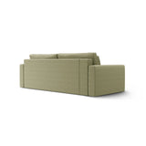 Belfast 3-Sitzer Sofa mit Schlaffunktion und Stauraum, aus Strukturierter Stoff in Olive (Heritage Avocat), 238x105x84 cm von Cosmopolitan Design – Bild 7