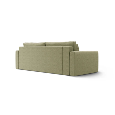 Belfast 3-Sitzer Sofa mit Schlaffunktion und Stauraum, aus Strukturierter Stoff in Olive (Heritage Avocat), 238x105x84 cm von Cosmopolitan Design – Bild 7
