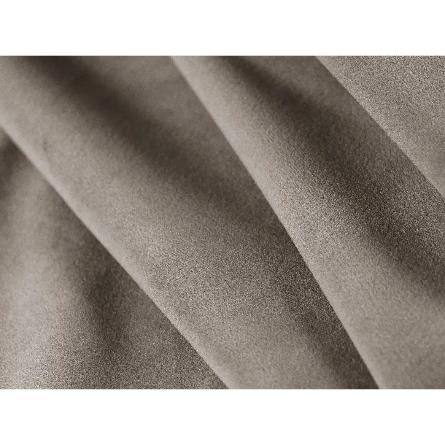Belfast 4-Sitzer Panoramasofa mit Schlaffunktion, ausklappbar, aus Samt in Warmes Grau (Magic Velvet 2270), 340x149 cm von Cosmopolitan Design – Bild 9