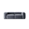 Bergamo 2-Sitzer Sofa aus Cord in Gedämpftes Blau (Perla 45), 224x108x70 cm von Cosmopolitan Design – Bild 1