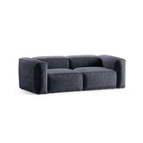 Bergamo 2-Sitzer Sofa aus Cord in Gedämpftes Blau (Perla 45), 224x108x70 cm von Cosmopolitan Design – Bild 4