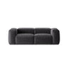 Bergamo 2-Sitzer Sofa aus Cord in Grau (Perla 35), 224x108x70 cm von Cosmopolitan Design – Bild 1