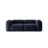 Bergamo 2-Sitzer Sofa aus Cord in Marineblau (Perla 40), 224x108x70 cm von Cosmopolitan Design – Bild 1