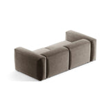Bergamo 2-Sitzer Sofa aus Strukturierter Stoff in Cappuccino (Liberty 5), 224x108x70 cm von Cosmopolitan Design – Bild 5