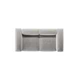 Bergamo 2-Sitzer Sofa aus Strukturierter Stoff in Hellgrau (Liberty 18), 224x108x70 cm von Cosmopolitan Design – Bild 6