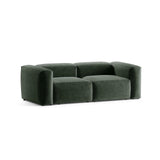 Bergamo 2-Sitzer Sofa aus Strukturierter Stoff in Moosgrün (Liberty 12), 224x108x70 cm von Cosmopolitan Design – Bild 4