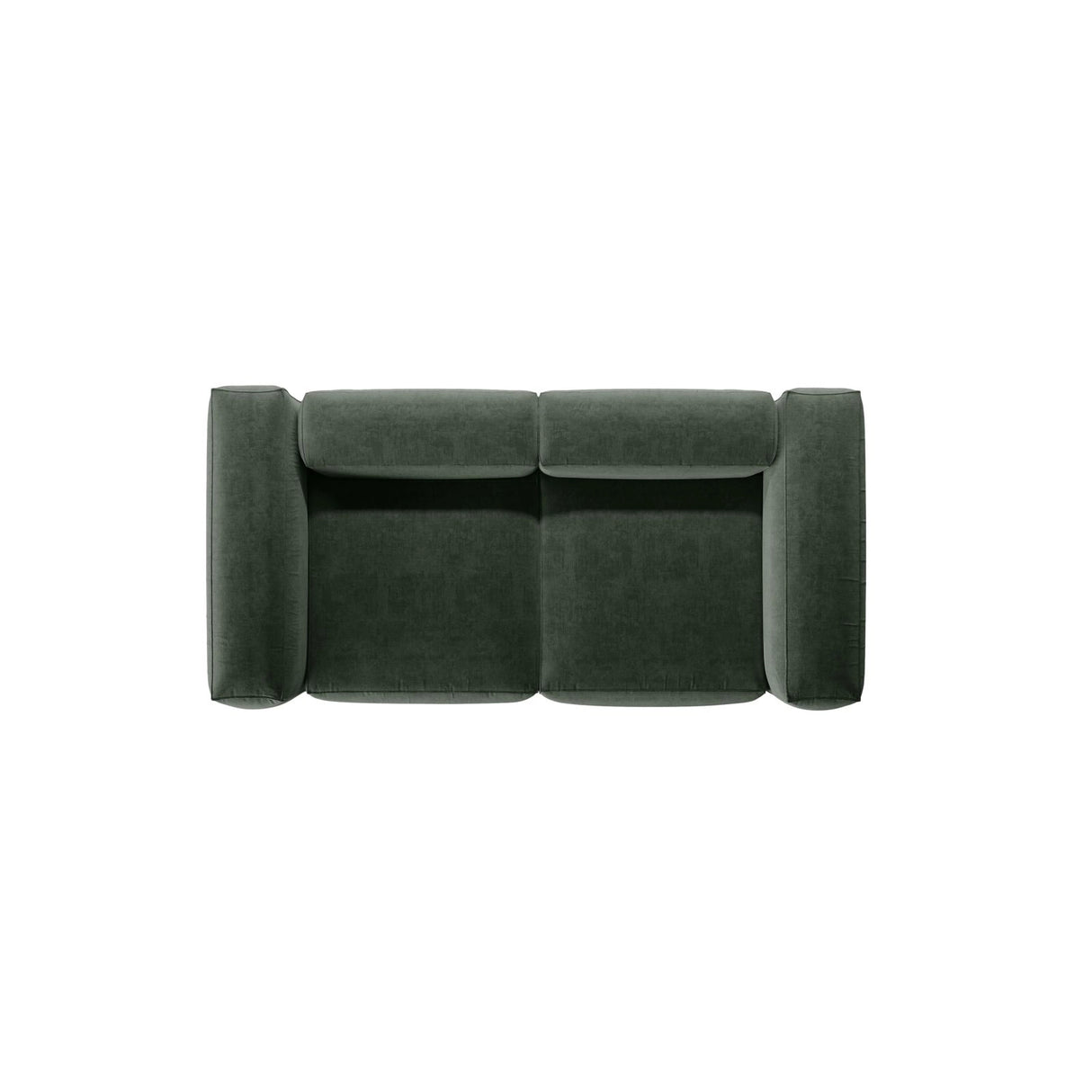 Bergamo 2-Sitzer Sofa aus Strukturierter Stoff in Moosgrün (Liberty 12), 224x108x70 cm von Cosmopolitan Design – Bild 6