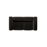 Bergamo 2-Sitzer Sofa aus Strukturierter Stoff in Schwarz (Liberty 22), 224x108x70 cm von Cosmopolitan Design – Bild 6