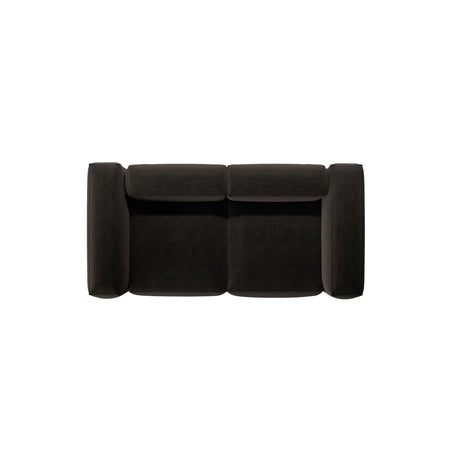 Bergamo 2-Sitzer Sofa aus Strukturierter Stoff in Schwarz (Liberty 22), 224x108x70 cm von Cosmopolitan Design – Bild 6