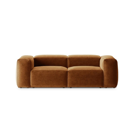 Bergamo 2-Sitzer Sofa aus Strukturierter Stoff in Ziegelstein (Liberty 9), 224x108x70 cm von Cosmopolitan Design – Bild 1