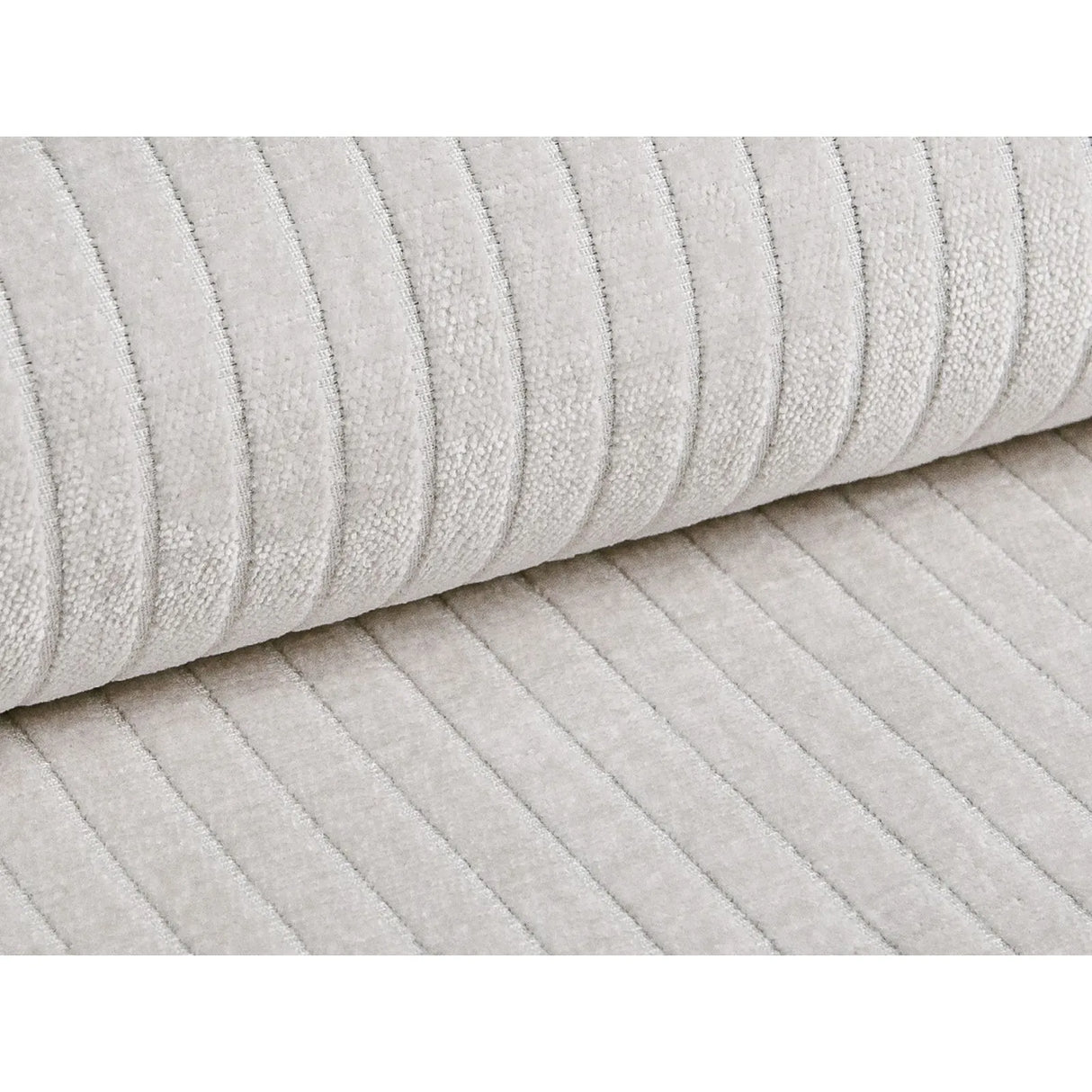 Bergamo 3-Sitzer Ecksofa, Rechte Seite, aus Cord oder Strukturstoff, 304x152x70 cm von Cosmopolitan Design – Bild 7