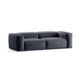 Bergamo 3-Sitzer Sofa aus Cord in Gedämpftes Blau (Perla 45), 264x108x70 cm von Cosmopolitan Design – Bild 4