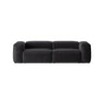 Bergamo 3-Sitzer Sofa aus Cord in Grau (Perla 35), 264x108x70 cm von Cosmopolitan Design – Bild 1