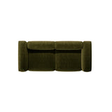 Bergamo 3-Sitzer Sofa aus Cord in Grün (Perla 60), 264x108x70 cm von Cosmopolitan Design – Bild 6