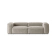 Bergamo 3-Sitzer Sofa aus Cord oder Strukturstoff, 264x108x70 cm von Cosmopolitan Design – Bild 1