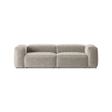Bergamo 3-Sitzer Sofa aus Cord oder Strukturstoff, 264x108x70 cm von Cosmopolitan Design – Bild 1