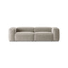 Bergamo 3-Sitzer Sofa aus Cord oder Strukturstoff, 264x108x70 cm von Cosmopolitan Design – Bild 1