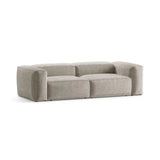 Bergamo 3-Sitzer Sofa aus Cord oder Strukturstoff, 264x108x70 cm von Cosmopolitan Design – Bild 4