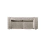 Bergamo 3-Sitzer Sofa aus Cord oder Strukturstoff, 264x108x70 cm von Cosmopolitan Design – Bild 6
