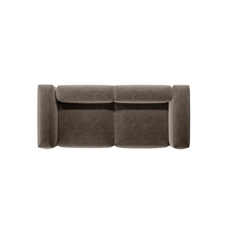 Bergamo 3-Sitzer Sofa aus Strukturierter Stoff in Cappuccino (Liberty 5), 264x108x70 cm von Cosmopolitan Design – Bild 6