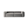 Bergamo 3-Sitzer Sofa aus Strukturierter Stoff in Hellgrau (Liberty 18), 264x108x70 cm von Cosmopolitan Design – Bild 1