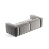 Bergamo 3-Sitzer Sofa aus Strukturierter Stoff in Hellgrau (Liberty 18), 264x108x70 cm von Cosmopolitan Design – Bild 5