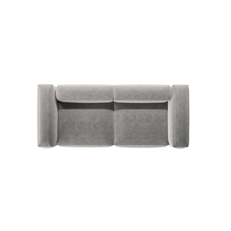 Bergamo 3-Sitzer Sofa aus Strukturierter Stoff in Hellgrau (Liberty 18), 264x108x70 cm von Cosmopolitan Design – Bild 6