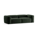 Bergamo 3-Sitzer Sofa aus Strukturierter Stoff in Moosgrün (Liberty 12), 264x108x70 cm von Cosmopolitan Design – Bild 4