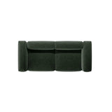 Bergamo 3-Sitzer Sofa aus Strukturierter Stoff in Moosgrün (Liberty 12), 264x108x70 cm von Cosmopolitan Design – Bild 6