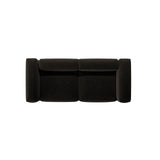 Bergamo 3-Sitzer Sofa aus Strukturierter Stoff in Schwarz (Liberty 22), 264x108x70 cm von Cosmopolitan Design – Bild 6