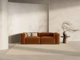 Bergamo 3-Sitzer Sofa aus Strukturierter Stoff in Ziegelstein (Liberty 9), 264x108x70 cm von Cosmopolitan Design – Bild 2