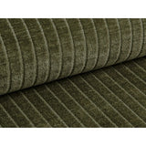 Bergamo 4-Sitzer Ecksofa, Rechte Seite, aus Cord in Grün (Perla 60), 344x152x70 cm von Cosmopolitan Design – Bild 7