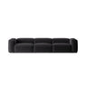 Bergamo 4-Sitzer Sofa aus Cord in Grau (Perla 35), 364x108x70 cm von Cosmopolitan Design – Bild 1