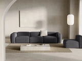 Bergamo 4-Sitzer Sofa aus Cord in Grau (Perla 35), 364x108x70 cm von Cosmopolitan Design – Bild 2