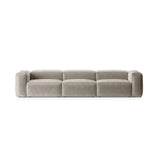 Bergamo 4-Sitzer Sofa aus Cord oder Strukturstoff, 364x108x70 cm von Cosmopolitan Design – Bild 1