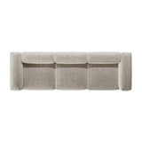 Bergamo 4-Sitzer Sofa aus Cord oder Strukturstoff, 364x108x70 cm von Cosmopolitan Design – Bild 6