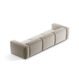 Bergamo 4-Sitzer Sofa aus Strukturierter Stoff in Beige (Liberty 2), 364x108x70 cm von Cosmopolitan Design – Bild 5
