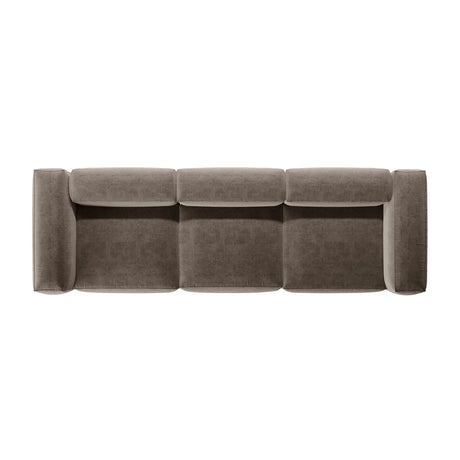 Bergamo 4-Sitzer Sofa aus Strukturierter Stoff in Cappuccino (Liberty 5), 364x108x70 cm von Cosmopolitan Design – Bild 6