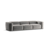 Bergamo 4-Sitzer Sofa aus Strukturierter Stoff in Hellgrau (Liberty 18), 364x108x70 cm von Cosmopolitan Design – Bild 4