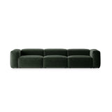 Bergamo 4-Sitzer Sofa aus Strukturierter Stoff in Moosgrün (Liberty 12), 364x108x70 cm von Cosmopolitan Design – Bild 1