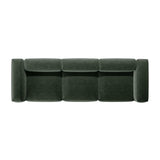 Bergamo 4-Sitzer Sofa aus Strukturierter Stoff in Moosgrün (Liberty 12), 364x108x70 cm von Cosmopolitan Design – Bild 6