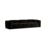 Bergamo 4-Sitzer Sofa aus Strukturierter Stoff in Schwarz (Liberty 22), 364x108x70 cm von Cosmopolitan Design – Bild 4