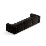 Bergamo 4-Sitzer Sofa aus Strukturierter Stoff in Schwarz (Liberty 22), 364x108x70 cm von Cosmopolitan Design – Bild 5