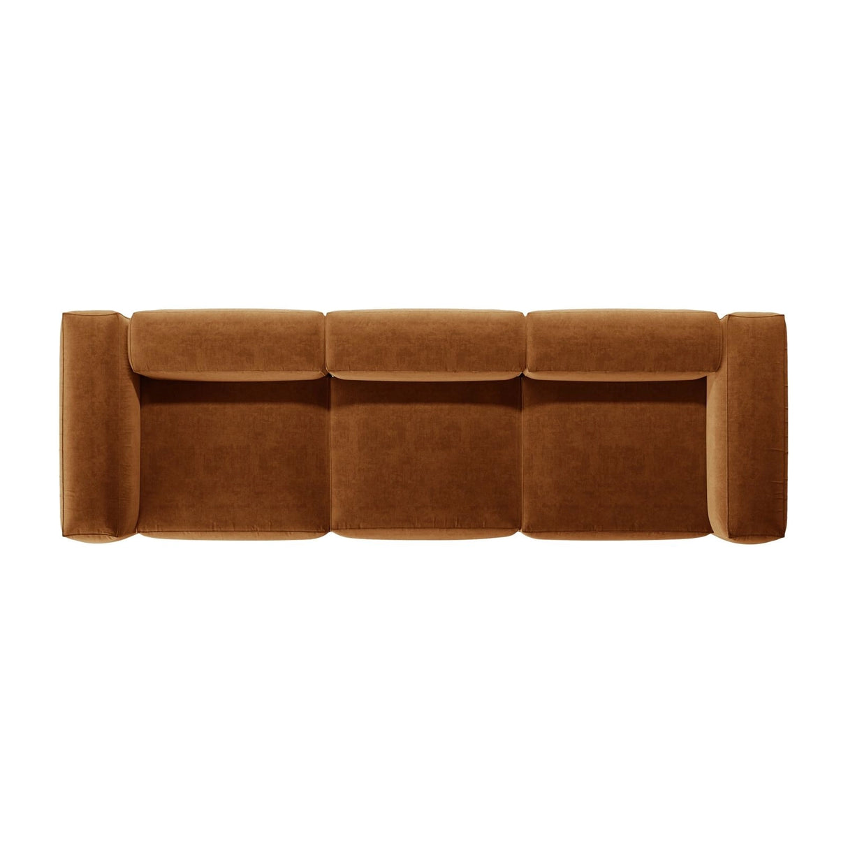 Bergamo 4-Sitzer Sofa aus Strukturierter Stoff in Ziegelstein (Liberty 9), 364x108x70 cm von Cosmopolitan Design – Bild 6