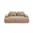 Calma 2-Sitzer Sofa aus Samt in Dunkelbeige (Vogue 3), 175x100x84 cm von Cosmopolitan Design – Bild 1