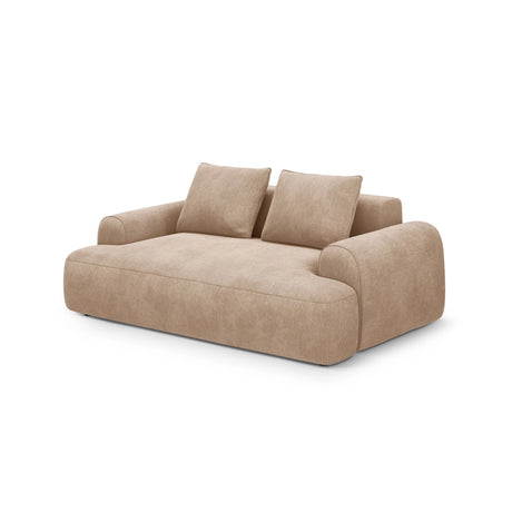 Calma 2-Sitzer Sofa aus Samt in Dunkelbeige (Vogue 3), 175x100x84 cm von Cosmopolitan Design – Bild 3