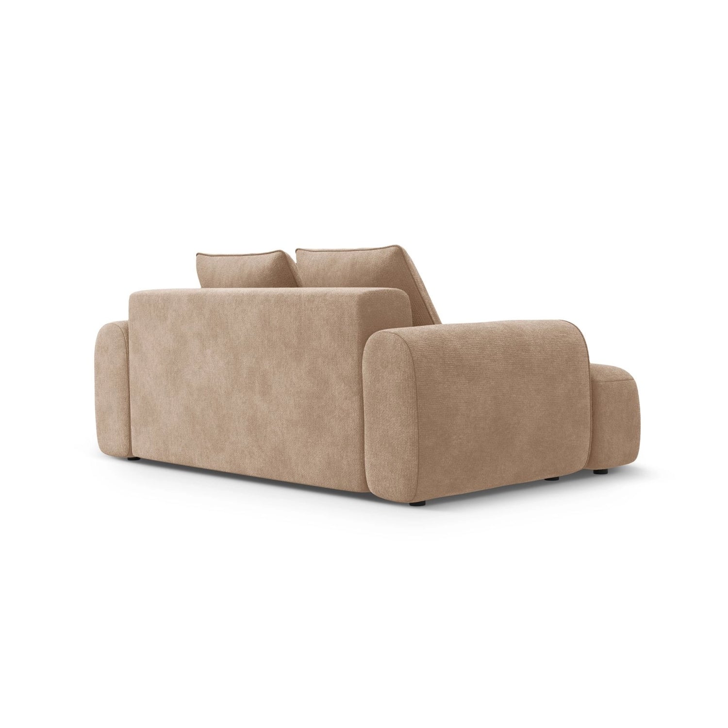 Calma 2-Sitzer Sofa aus Samt in Dunkelbeige (Vogue 3), 175x100x84 cm von Cosmopolitan Design – Bild 4
