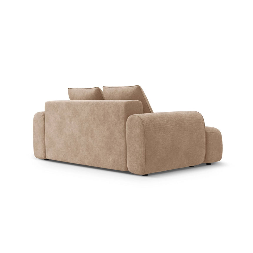Calma 2-Sitzer Sofa aus Samt in Dunkelbeige (Vogue 3), 175x100x84 cm von Cosmopolitan Design – Bild 4